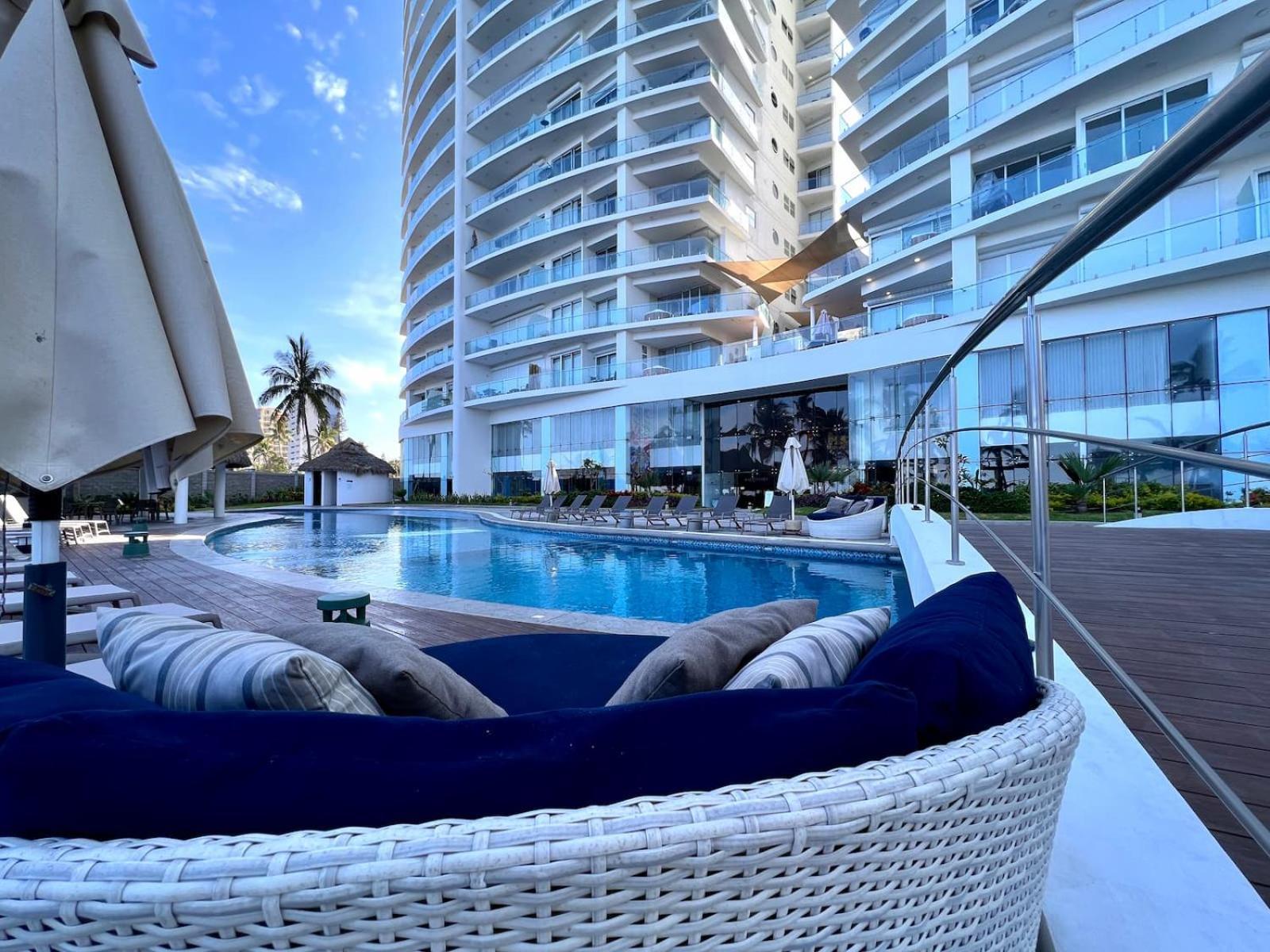 Appartamento Camino Al Mar "Departamento En Playa" Mazatlán Esterno foto